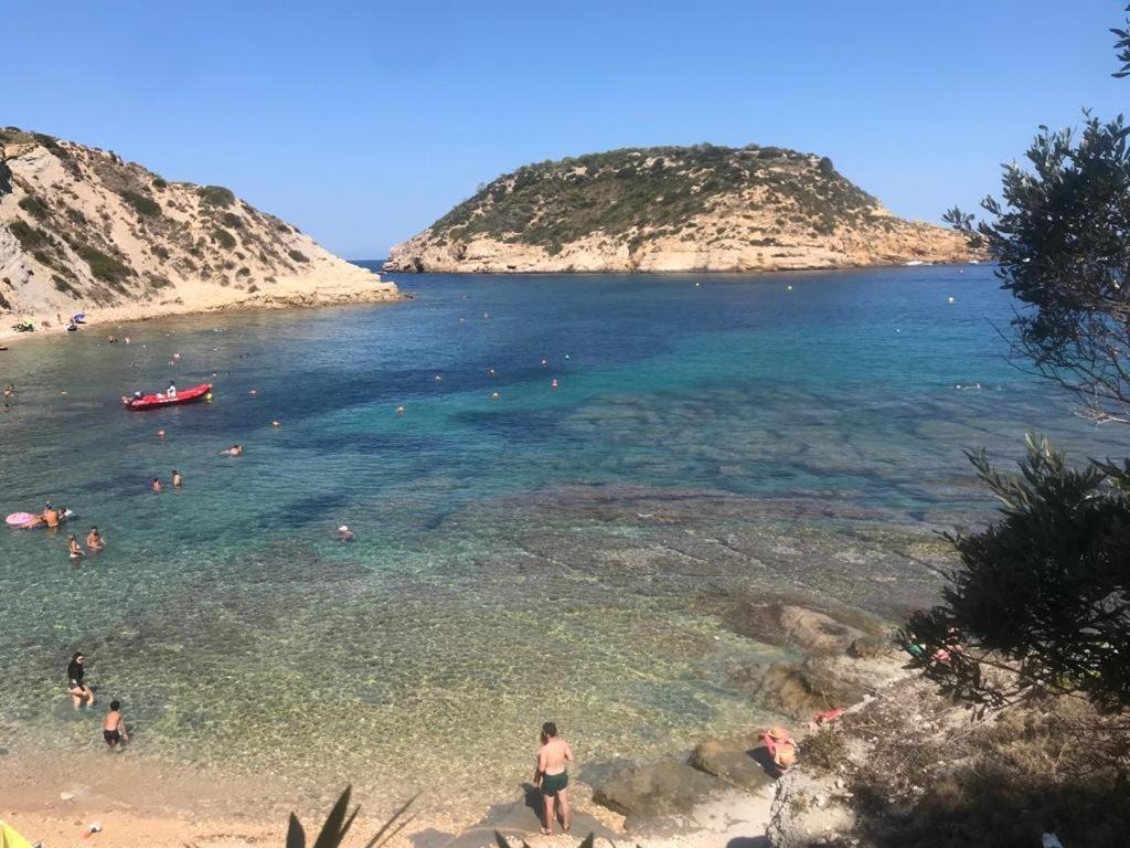 Acogedor Y Precioso Atico En Javea Primera Linea Playa Luaran gambar
